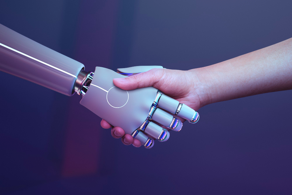 Абстрактная иллюстрация AI